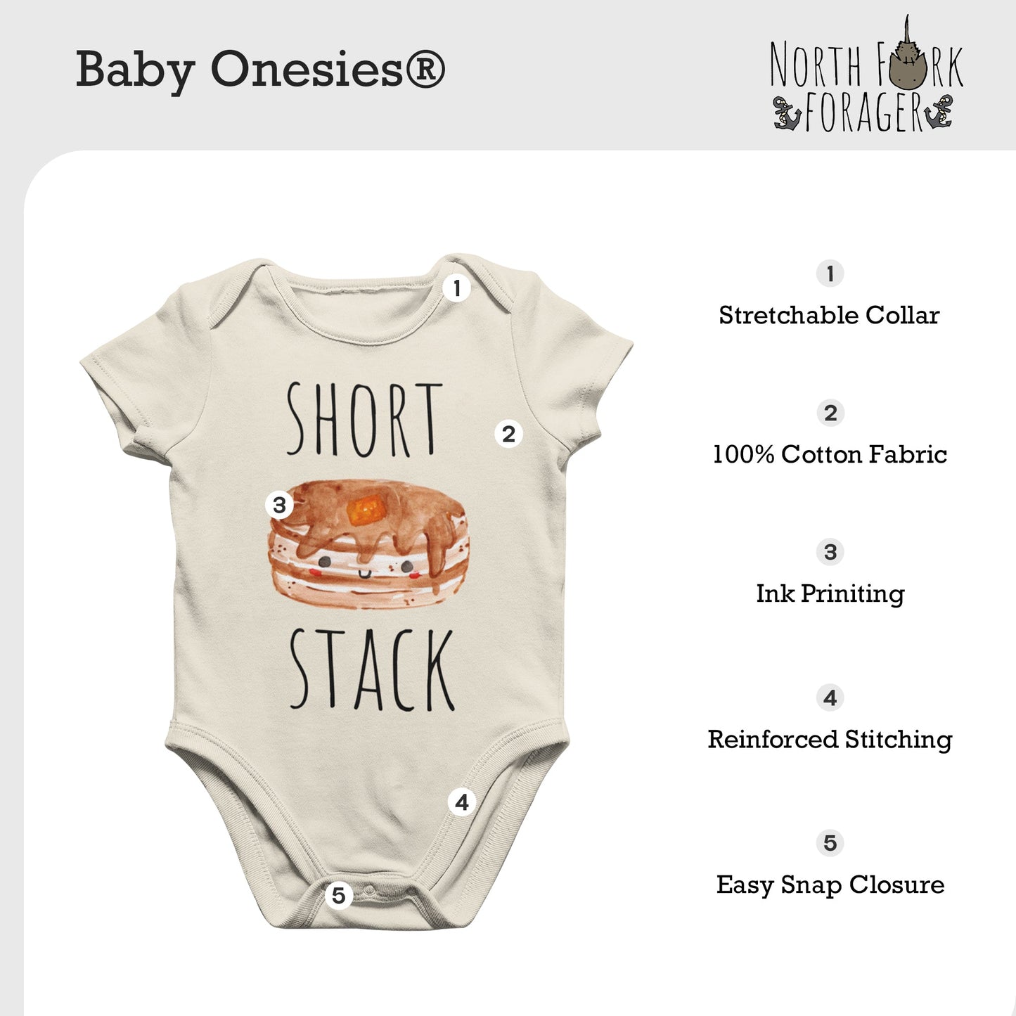 Little Lure Fishing - Baby Boy Girl Clothes Infant Bodysuit Funny Cute