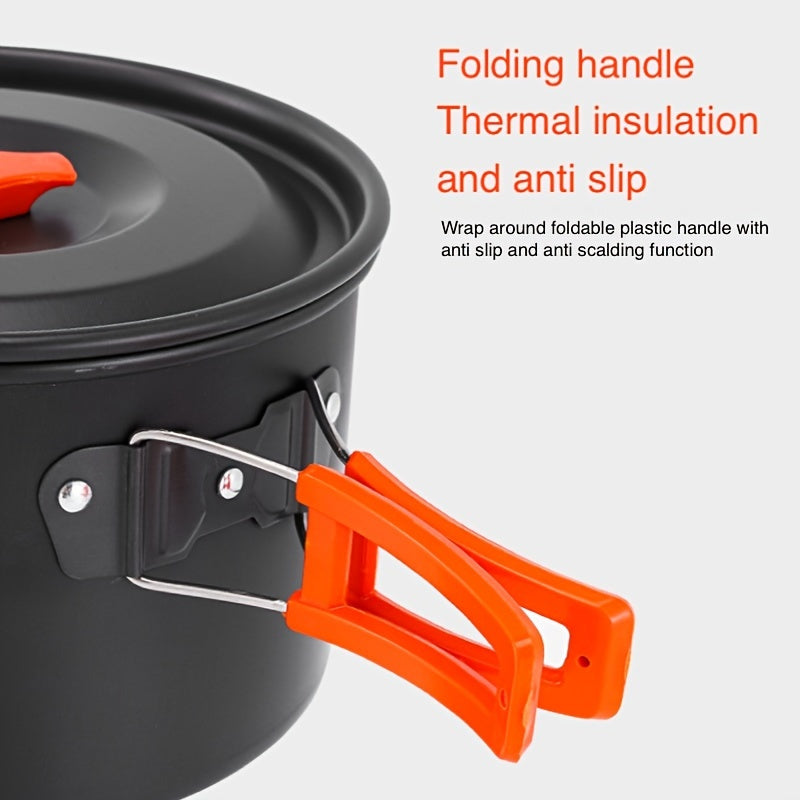 Ultra-Light Aluminum Camping Cookware Set-3