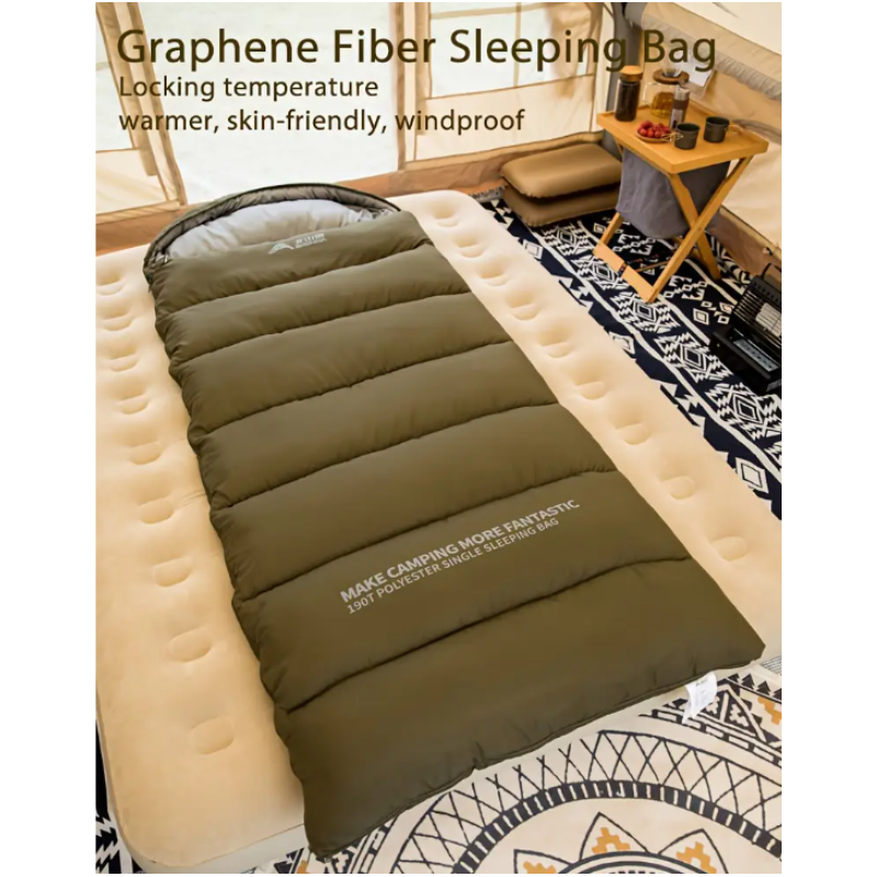 Compact Winter Sleeping Bag for Camping & Hiking-4